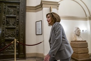 This is a thumbnail for the post Pelosi to send impeachment articles for Senate trial 'soon'
