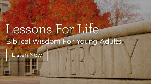 Download (Free) “Lessons For Life: Biblical Wisdom for Young Adults”