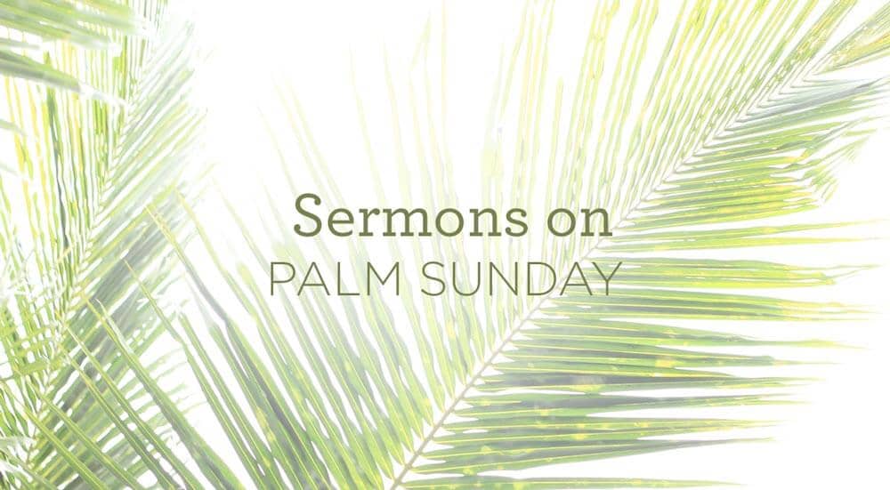 This is a thumbnail for the post 5 Palm Sunday Sermons
