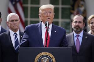 Trump declares national emergency, frees up $50B to fight virus