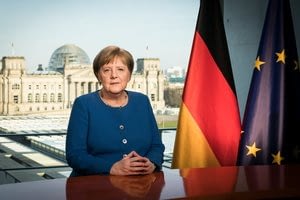 This is a thumbnail for the post Angela Merkel rises to the coronavirus leadership challenge