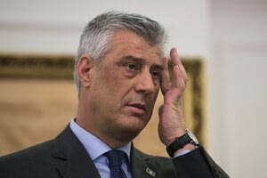 This is a thumbnail for the post Kosovo president and others charged for war crimes against Serbs