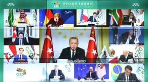 This is a thumbnail for the post Most G-20 leaders seek coordinated response to pandemic woes